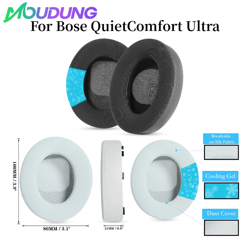 MOUDUNG Żelowe Poduszki Chłodz – Bose Headphone Qc Ultra recenzja i cena