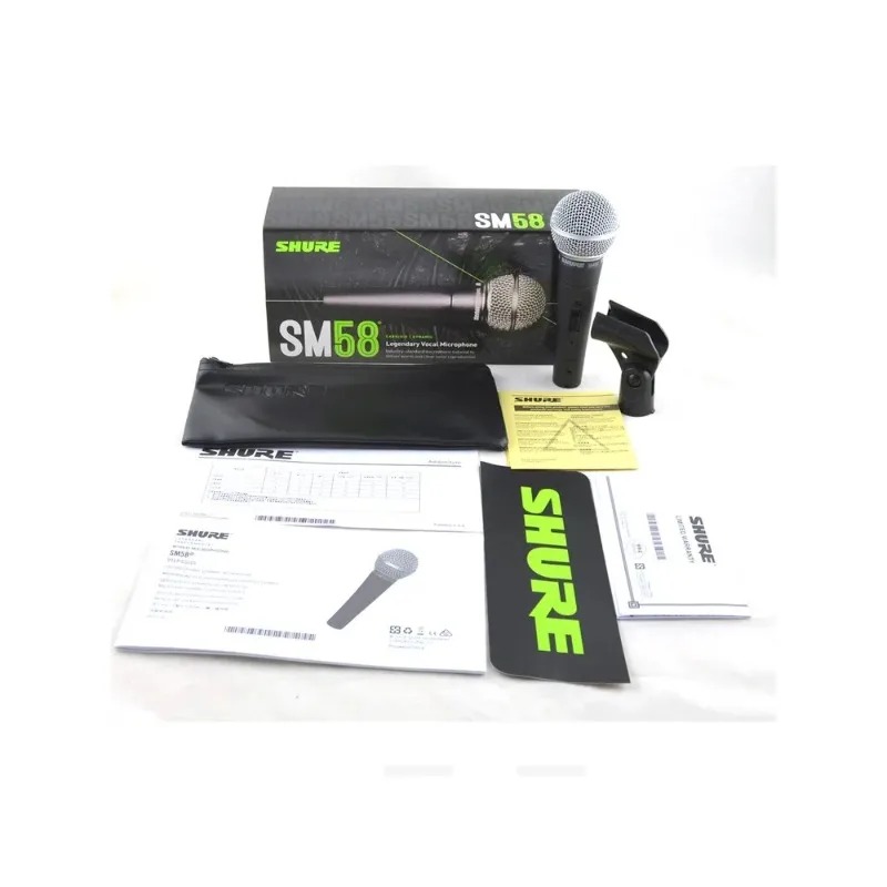 Mikrofon dynamiczny kardioidal – Shure Mic Sm58 recenzja i cena